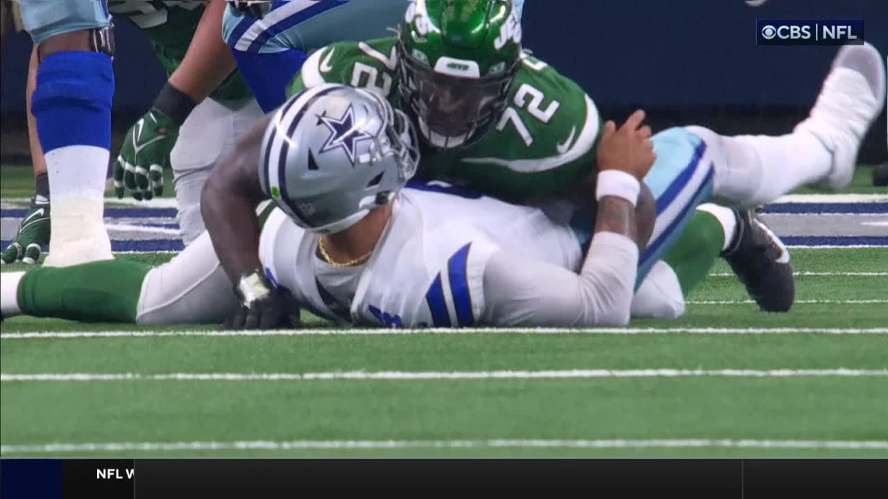 Dallas TE Luke Schoonmaker scores first NFL TD against Jets