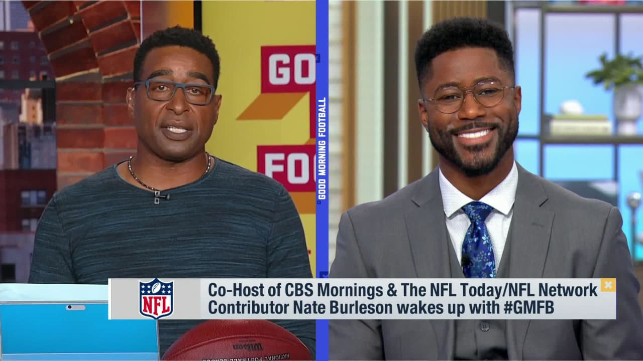 Nate Burleson wakes up with 'Good Morning Football,' weighs in on Week