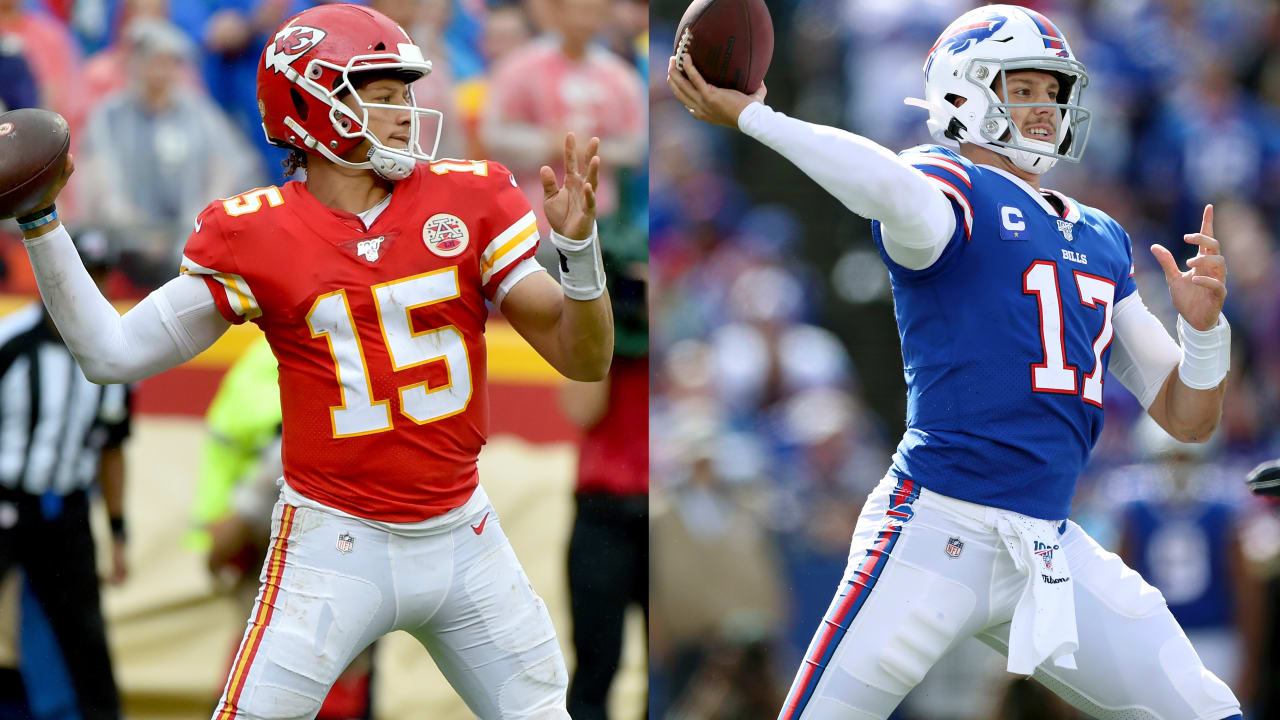 Kansas City Chiefs QB Patrick Mahomes Challenges Buffalo Bills QB Josh ...