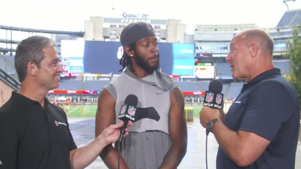 New England Patriots wide receiver Jakobi Meyers on quarterback Mac