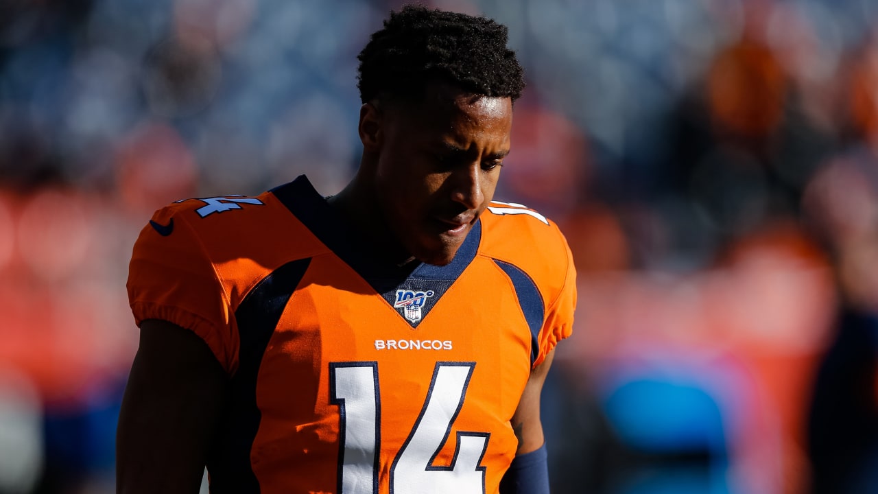 Denver Broncos wideout Courtland Sutton out for 2020 season due to torn