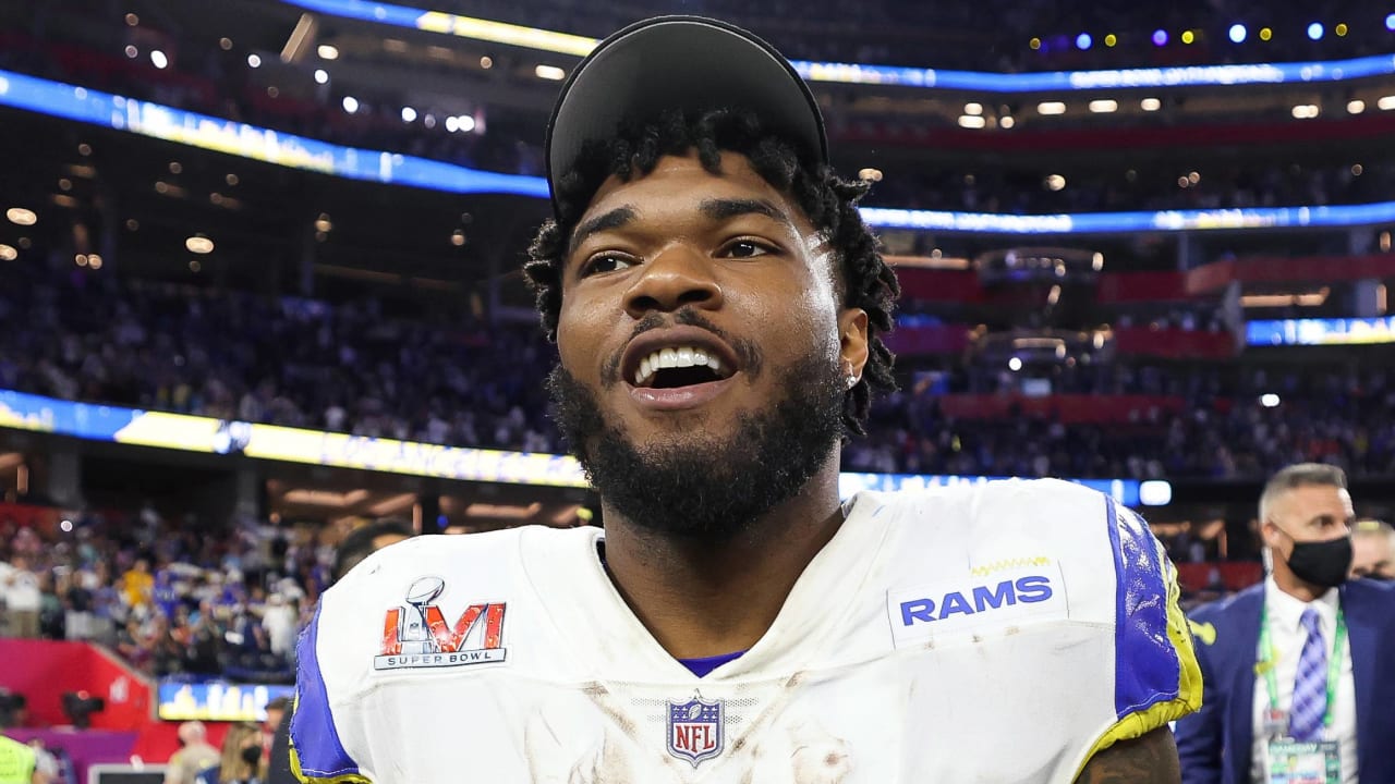 Rams RB Cam Akers changes jersey number to 3