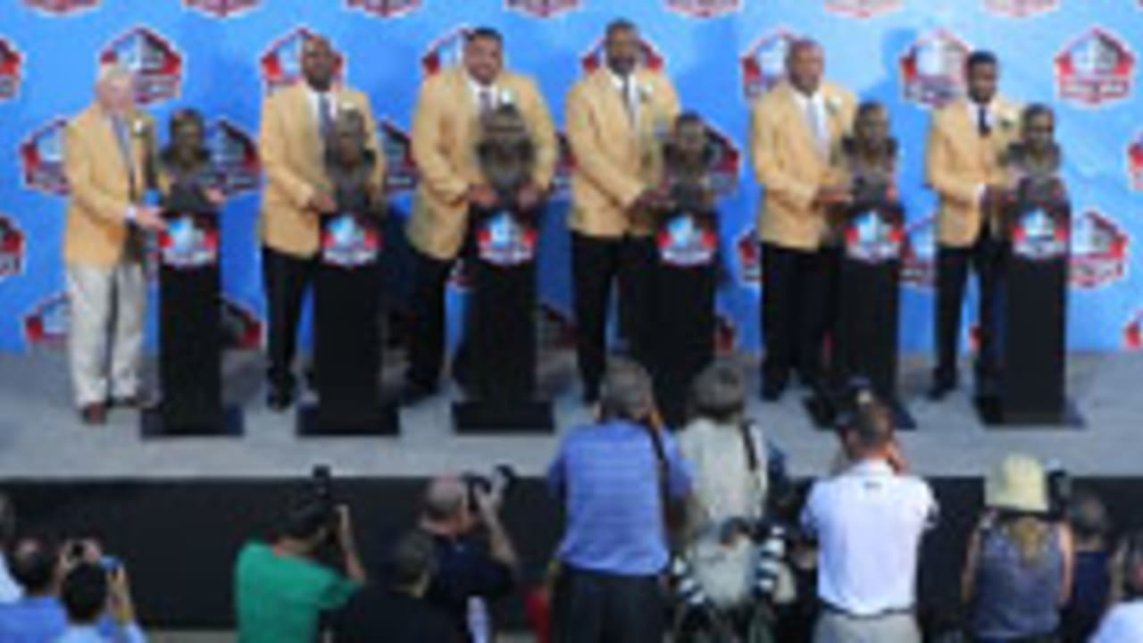 Pro Football Hall of Fame enshrinees share memories