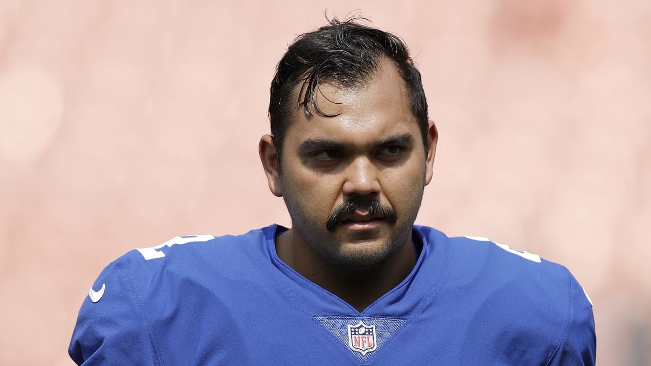 Giants trade kicker Ryan Santoso to Carolina Panthers for draft pick