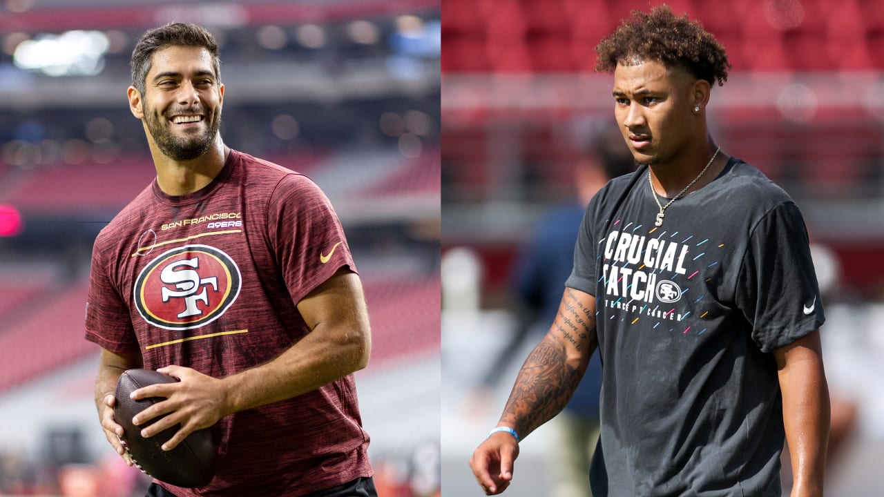 49ers Qb Jimmy Garoppolo Returns To Practice Trey Lance Still Out