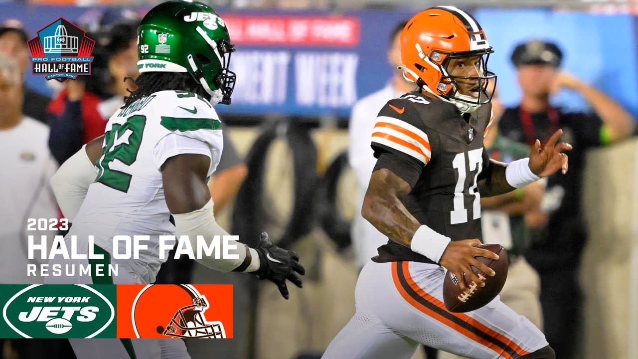 Highlights New York Jets Vs Cleveland Browns Hall Of Fame Game