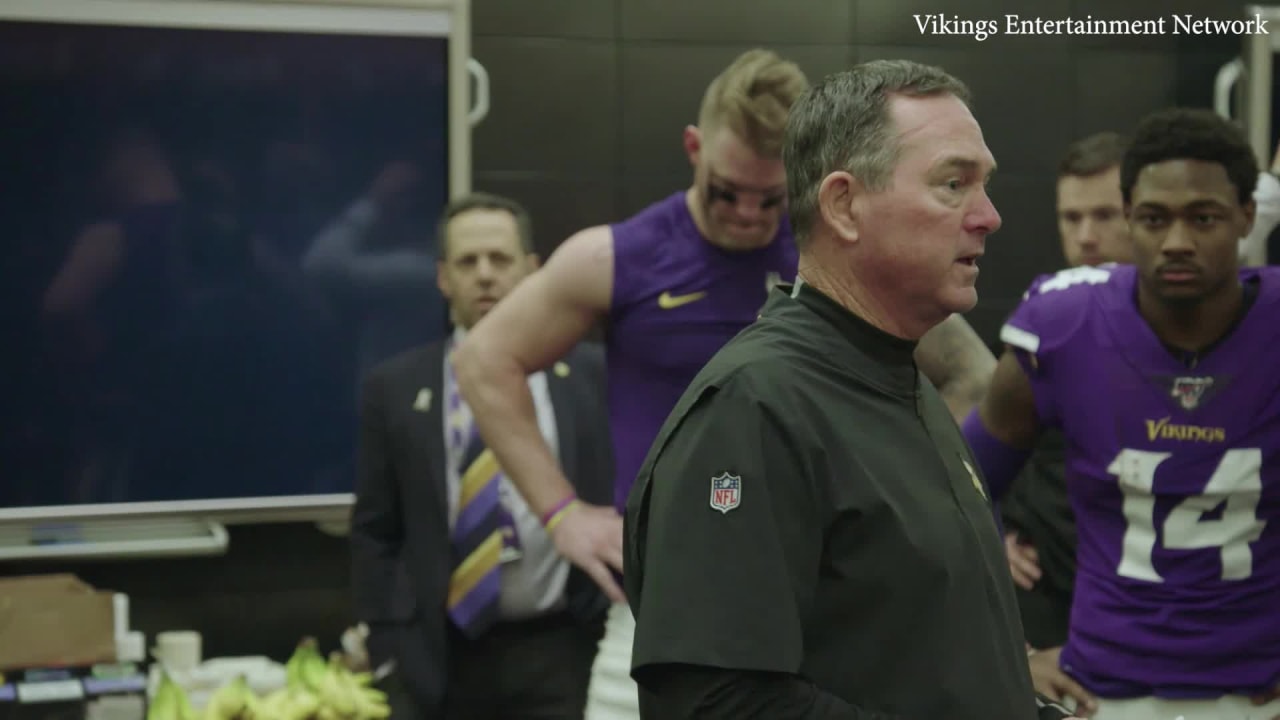 Mike Zimmer praises Minnesota Vikings for forcing turnovers in his postgame  speech