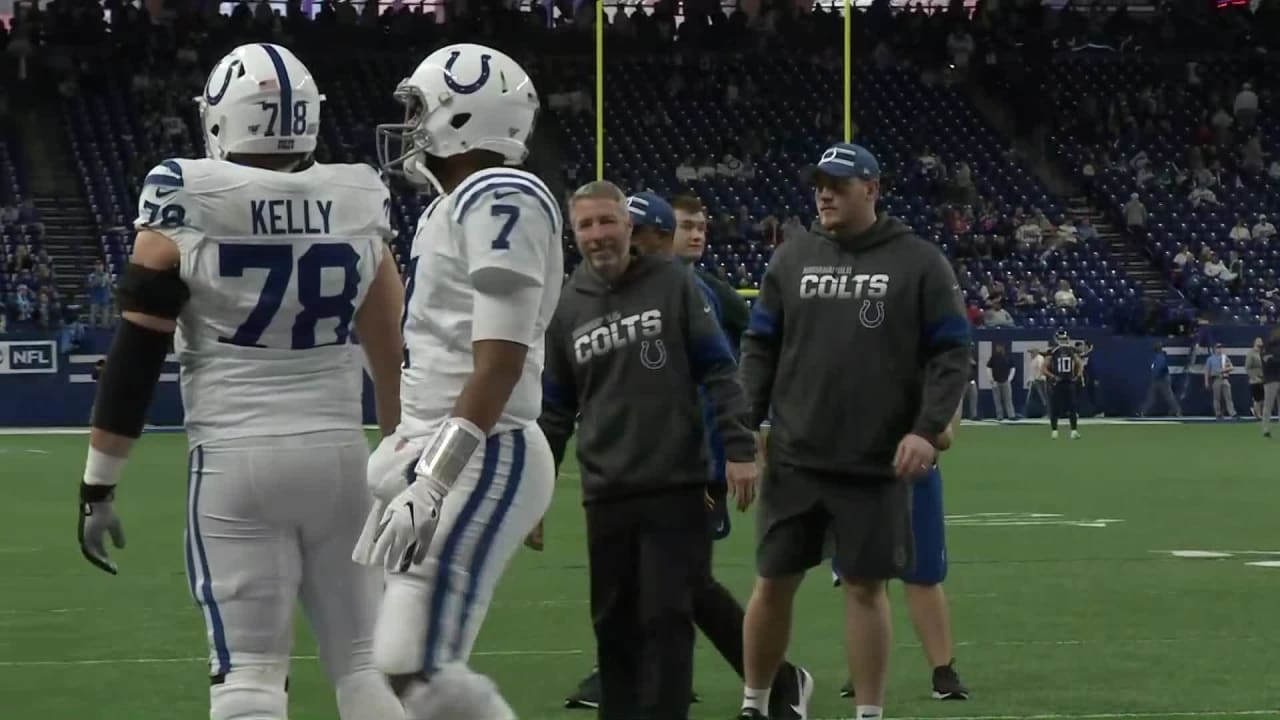 Colts wearing allwhite uniforms at home vs. Titans