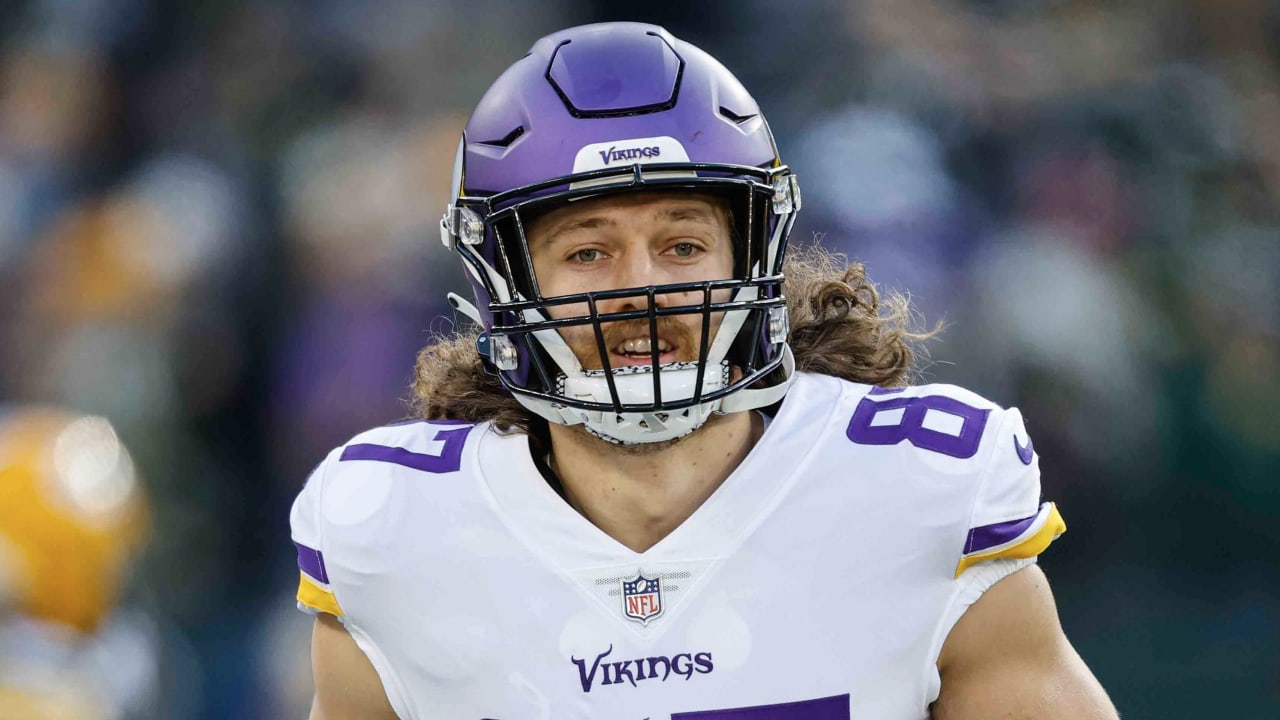 T.J. Hockenson's first practice with Minnesota Vikings 