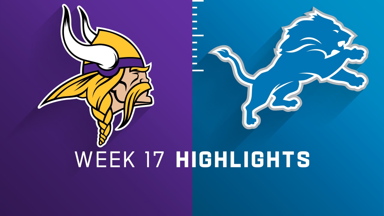 Minnesota Vikings vs. Detroit Lions