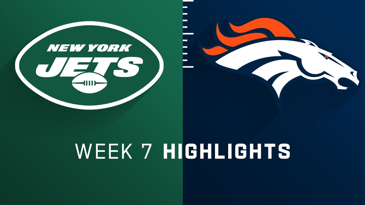 NEW YORK JETS VS DENVER BRONCOS LIVE PLAY BY PLAY REACTION WEEK 7 NFL 2022  
