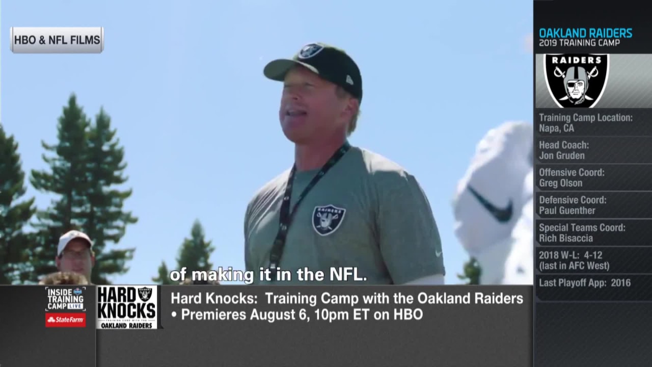 Raiders 'Hard Knocks' recap: Welcome to Gruden's 'nightmare' – Orange  County Register