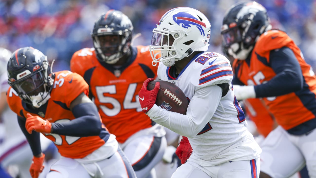 Buffalo Bills running back Duke Johnson finds crease to on way to 8-yard TD