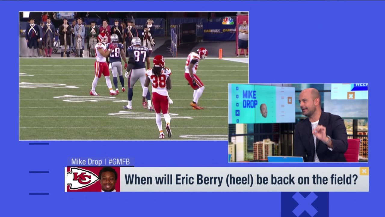 Kansas City Chiefs' Eric Berry makes triumphant return to field