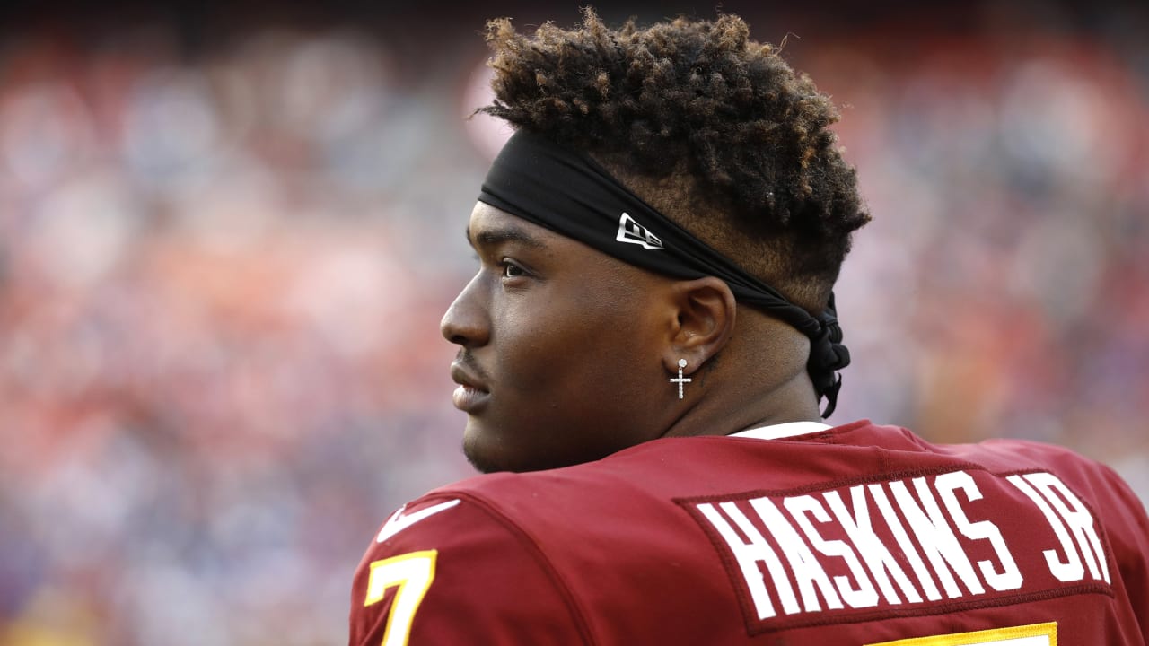 Washington Football Team quarterback Dwayne Haskins 