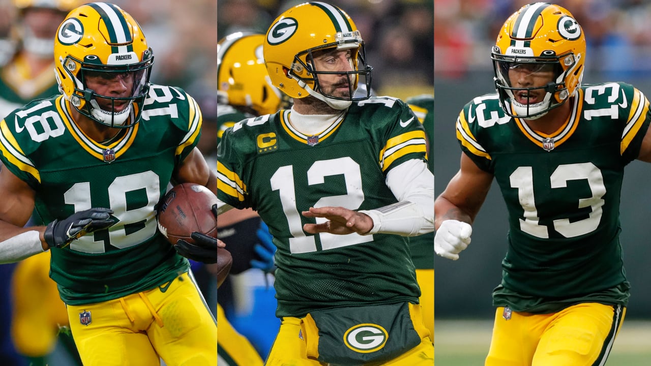 Jets' Garrett Wilson watches film of Davante Adams each day to build  chemistry with Aaron Rodgers, NFL