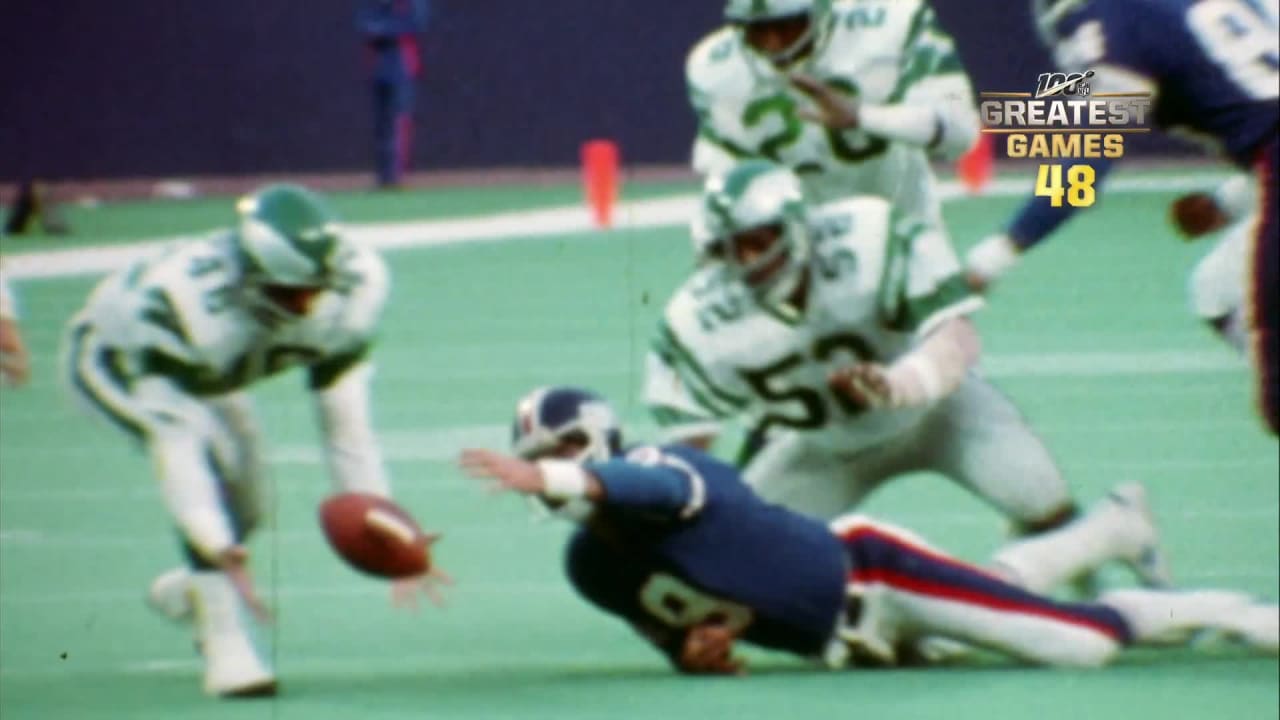 'NFL 100 Greatest' Games, No. 48 'Miracle at the Meadowlands I'