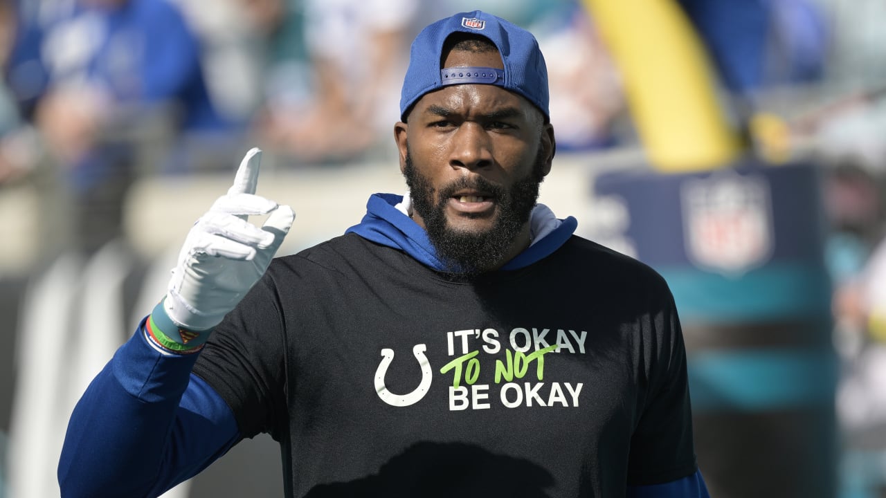 NFL Indianapolis Colts It's Okay To Not Be Okay Kicking The Stigma T Shirt