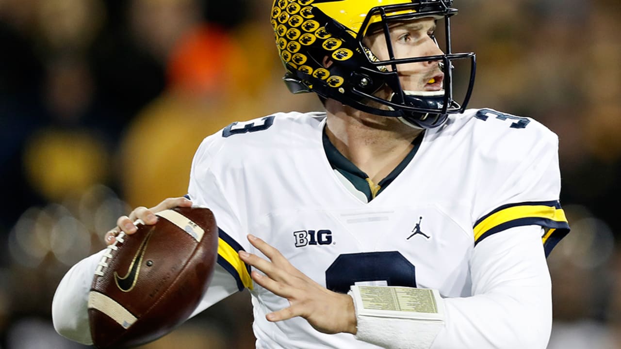 Source: Michigan QB Wilton Speight has broken collarbone