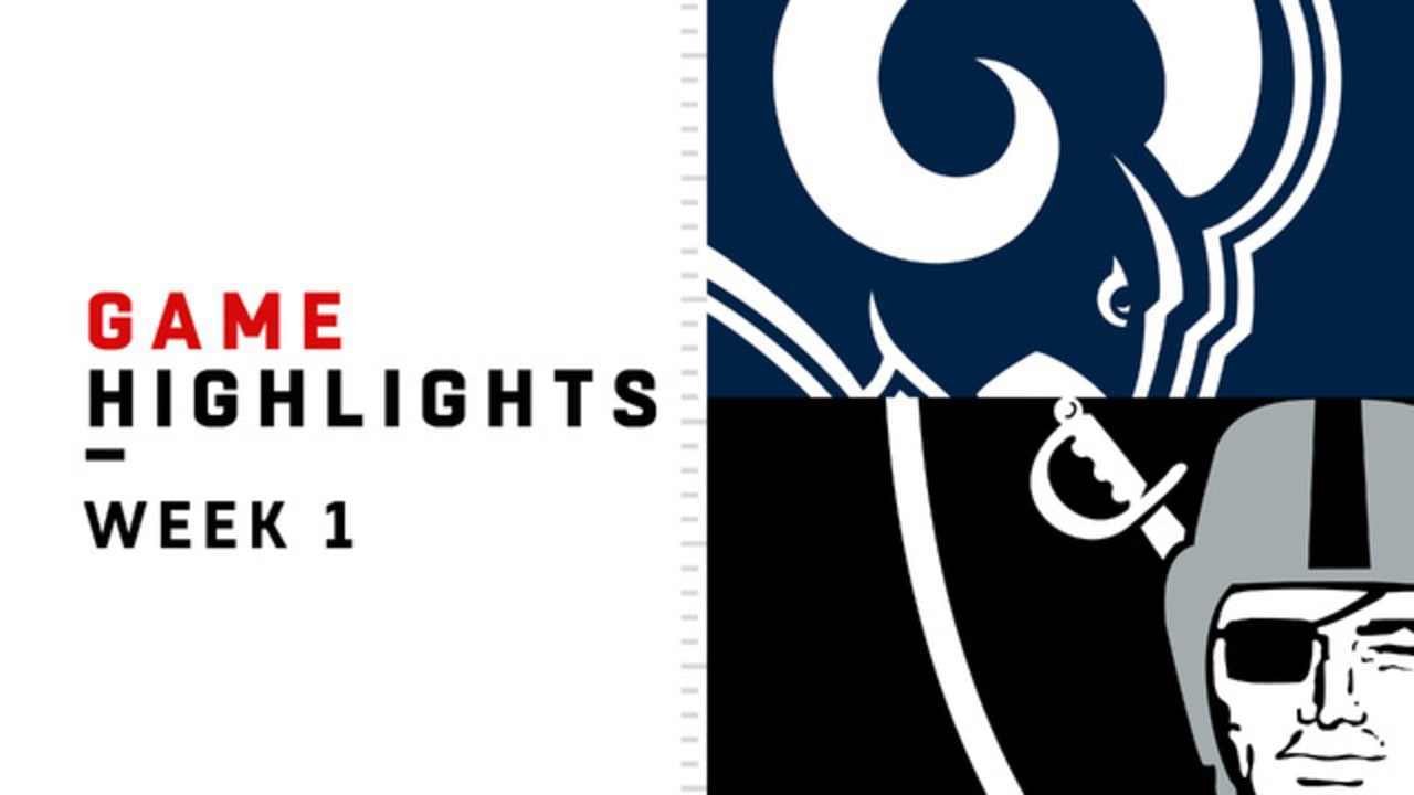 Rams vs. Raiders 2015 NFL Preseason Week 1 highlights 