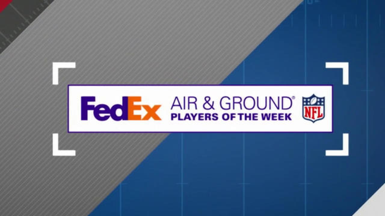 FedEx Players Air and Ground players of the week