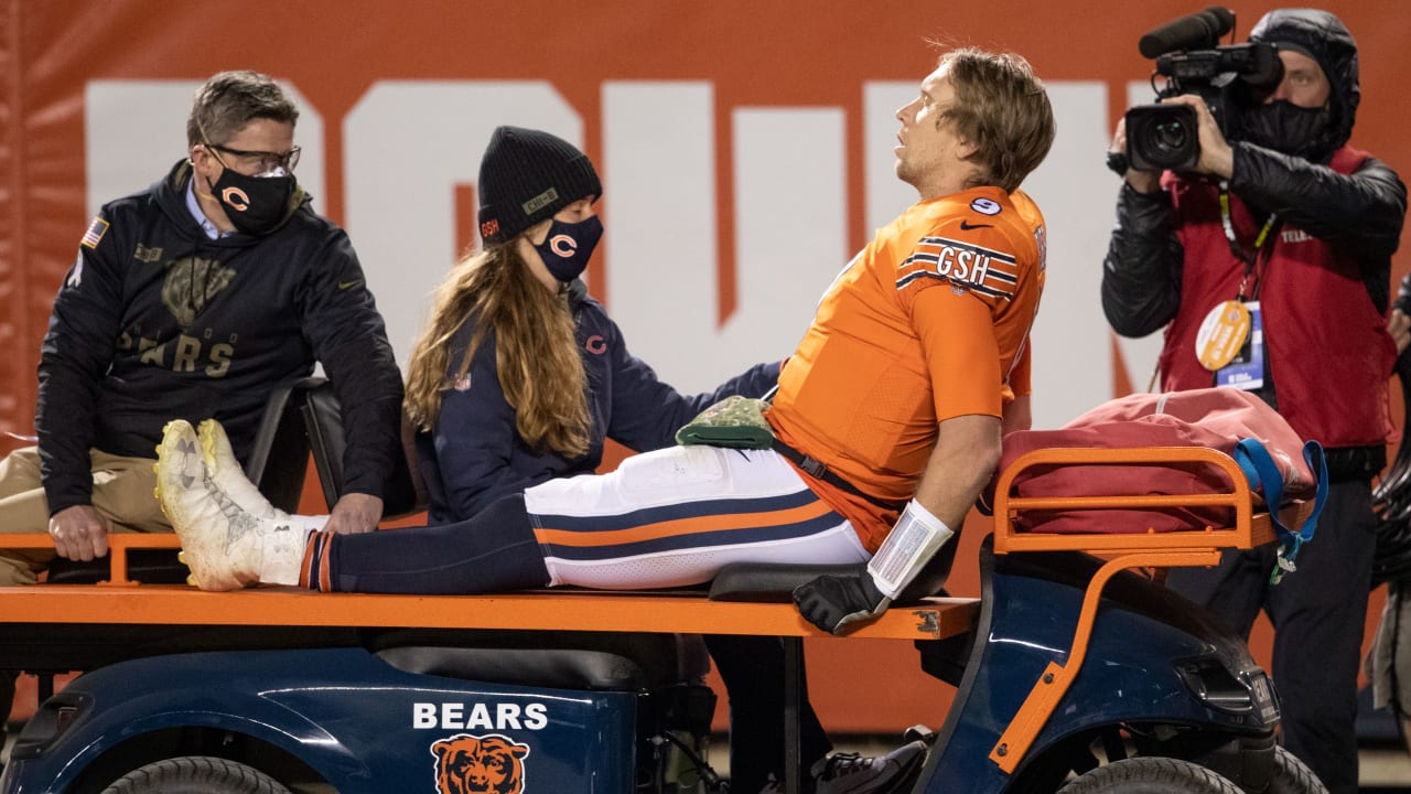 Nick Foles carted off with injury in Bears' loss to Vikings - Arizona  Desert Swarm