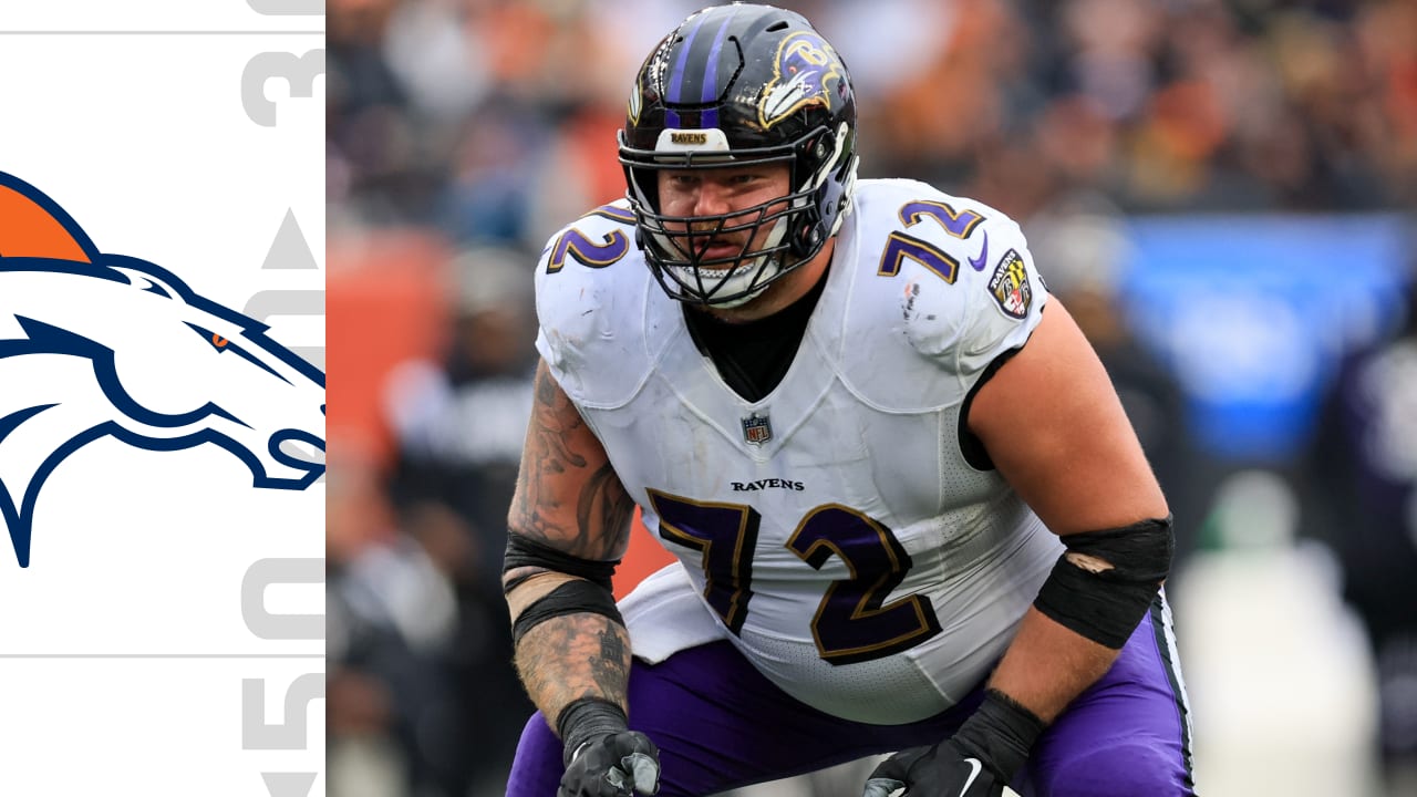 B/R Gridiron on X: Broncos plan to sign former Ravens OG Ben Powers to a  4-year deal, per @mikeklis  / X