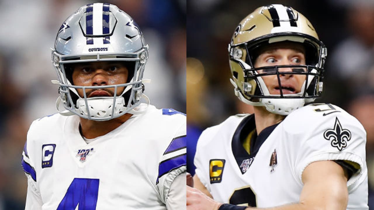 New Orleans Saints vs. Dallas Cowboys Which team's passing offense is