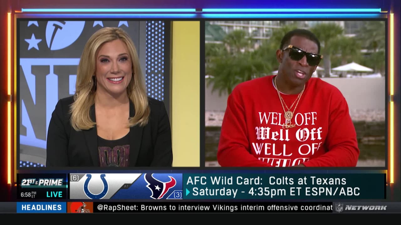NFL Network's Deion Sanders makes his picks for Wild Card Weekend