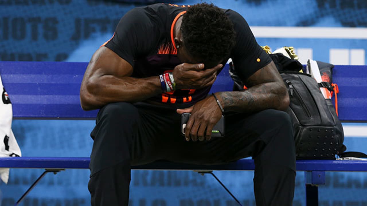 D.K. Metcalf proves at Combine weigh-in to be as freakish as