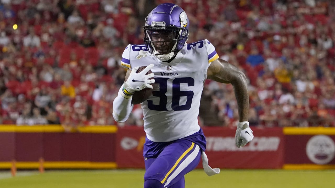 Minnesota Vikings running back A.J. Rose cuts by Kansas City