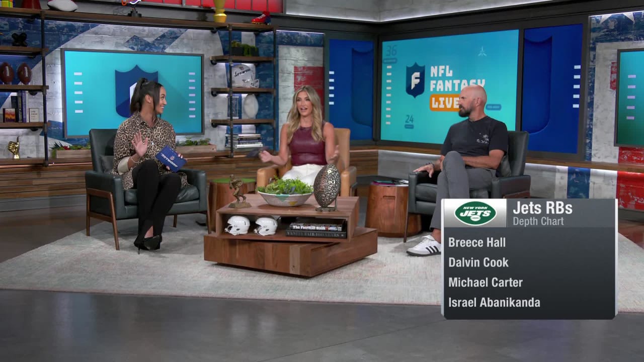 Frelund reveals her favorite New York Jets running back to draft