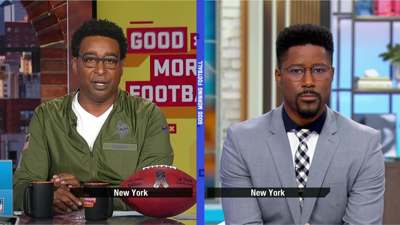 Nate Burleson to Cris Carter: 'I've always followed in your