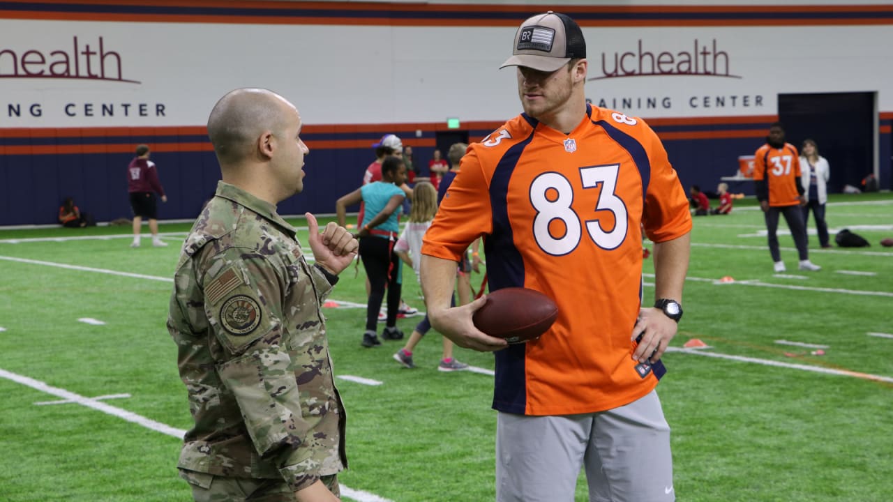 Andrew Beck Wins NFL's Salute to Service Award - Stadium