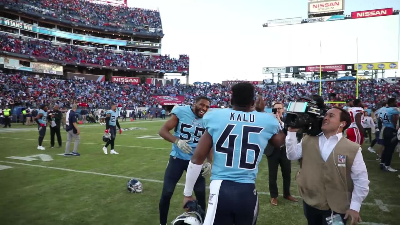 Manic Monday: Fun-Loving Defensive Back Joshua Kalu a Popular Guy After  Field Goal Block Saves Titans