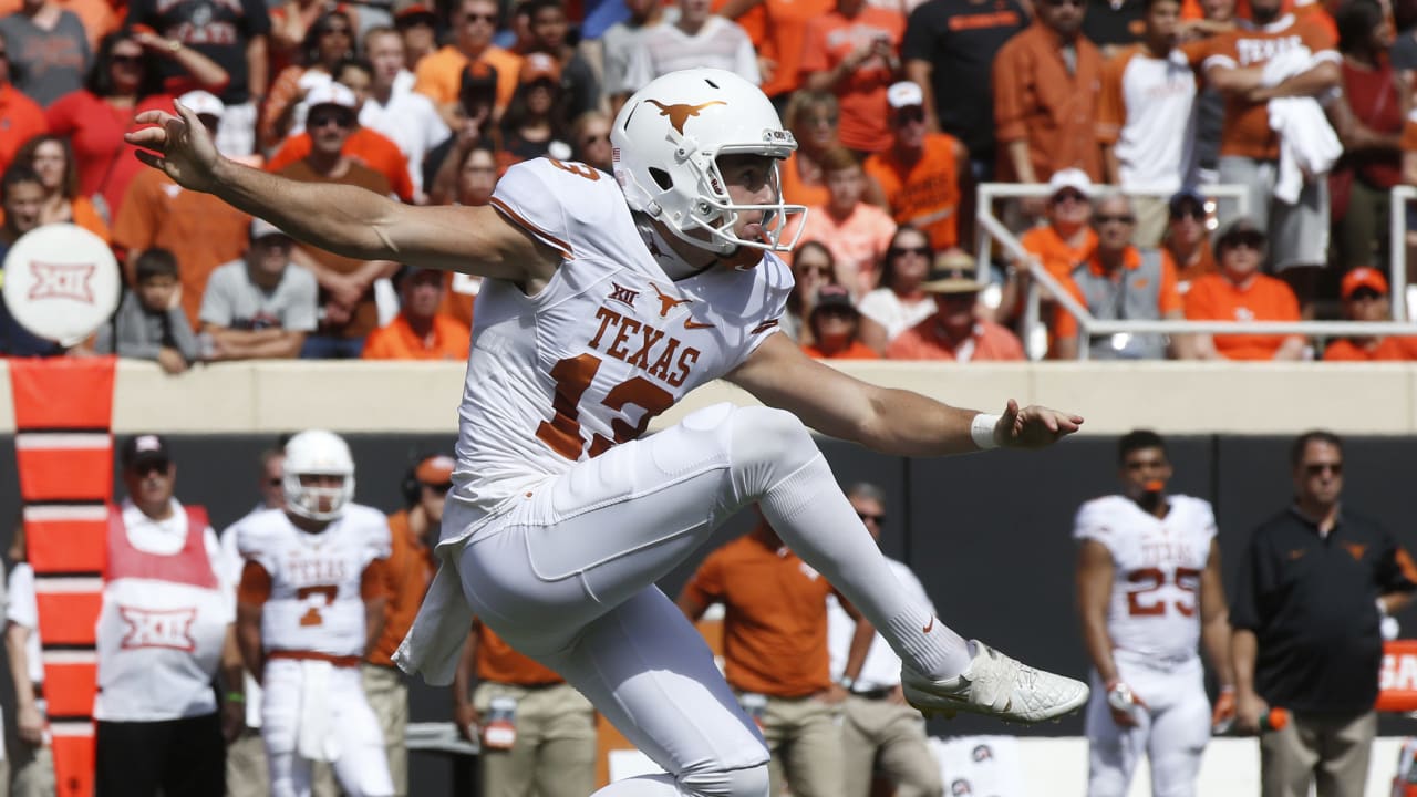 Texas punter Michael Dickson was the MVP of the Texas Bowl 