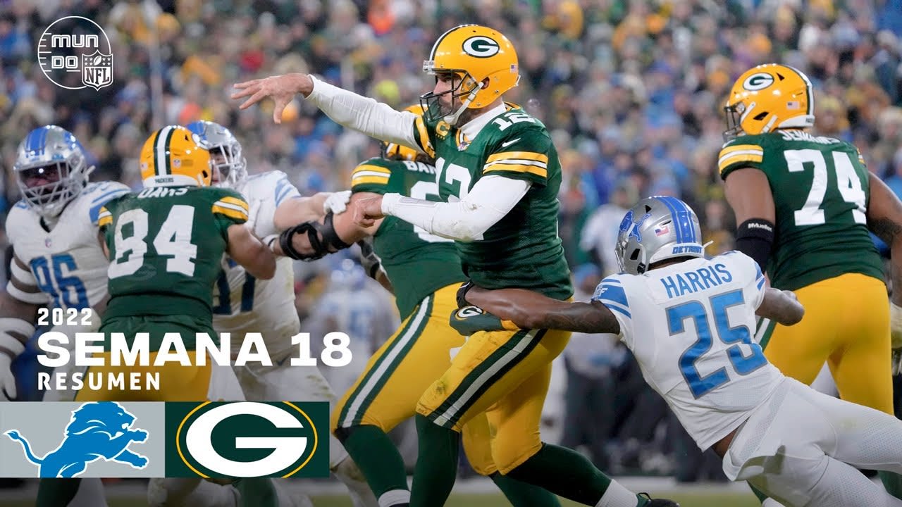 Lions vs Packers Highlights semana 18