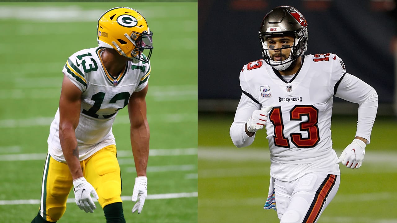 Green Bay Packers WR Davante Adams vs. Tampa Bay Buccaneers WR