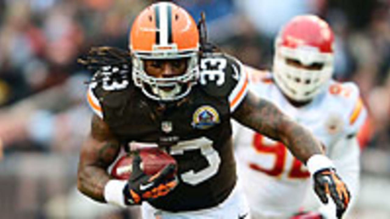 Trent Richardson: Crown-of-helmet hit rule 'my fault'