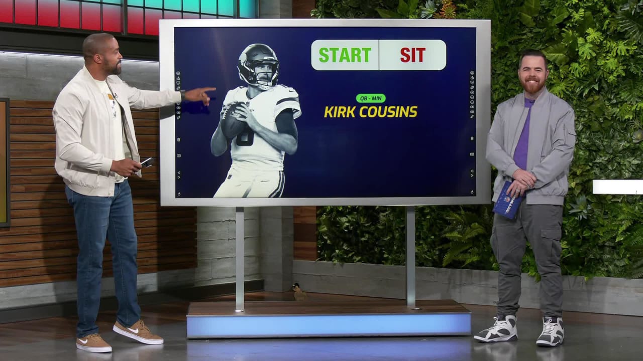 Florio's Start/sit Decision On Kirk Cousins In Week 7 | 'NFL Fantasy Live'