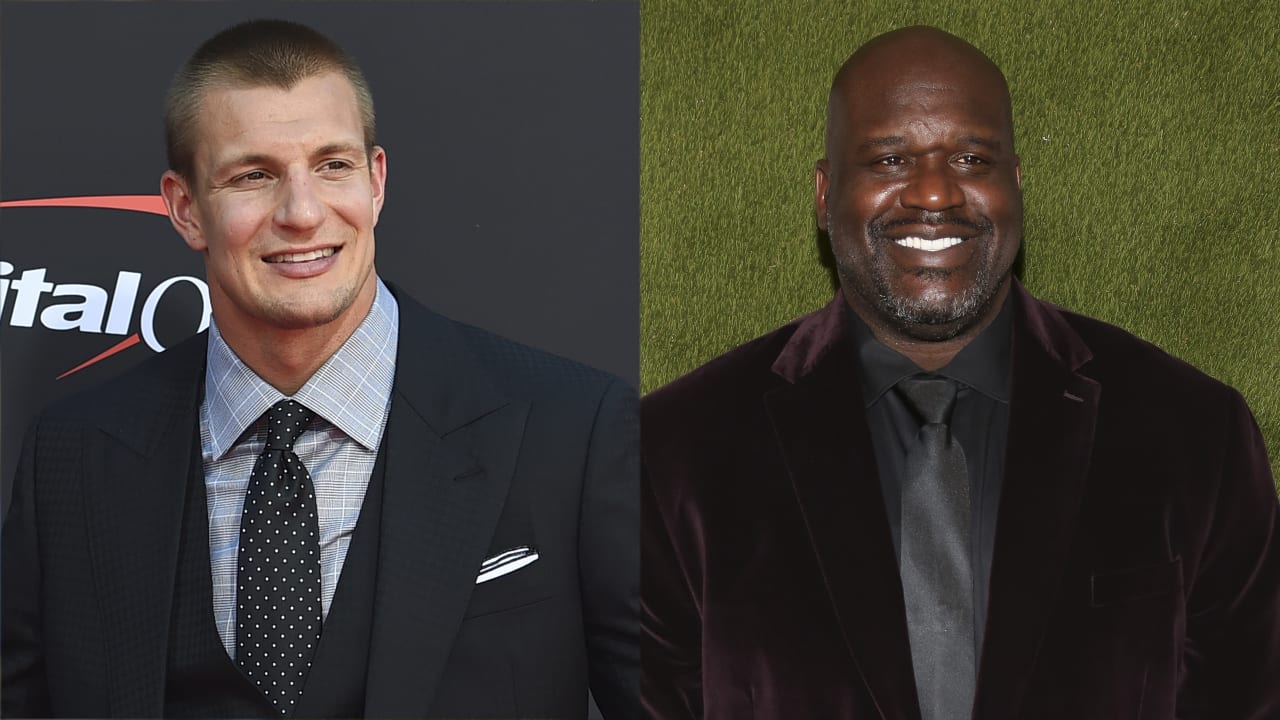 Rob Gronkowski, Shaquille O'Neal to host virtual fundraising party