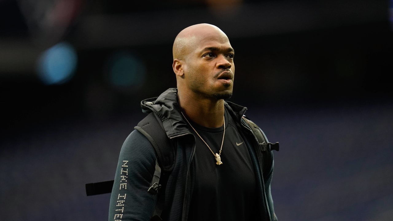 Adrian Peterson says he wants to retire as a Minnesota Viking