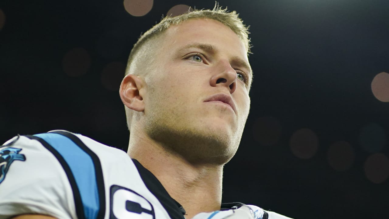 Panthers RB Christian McCaffrey (hamstring) expected to miss a few weeks