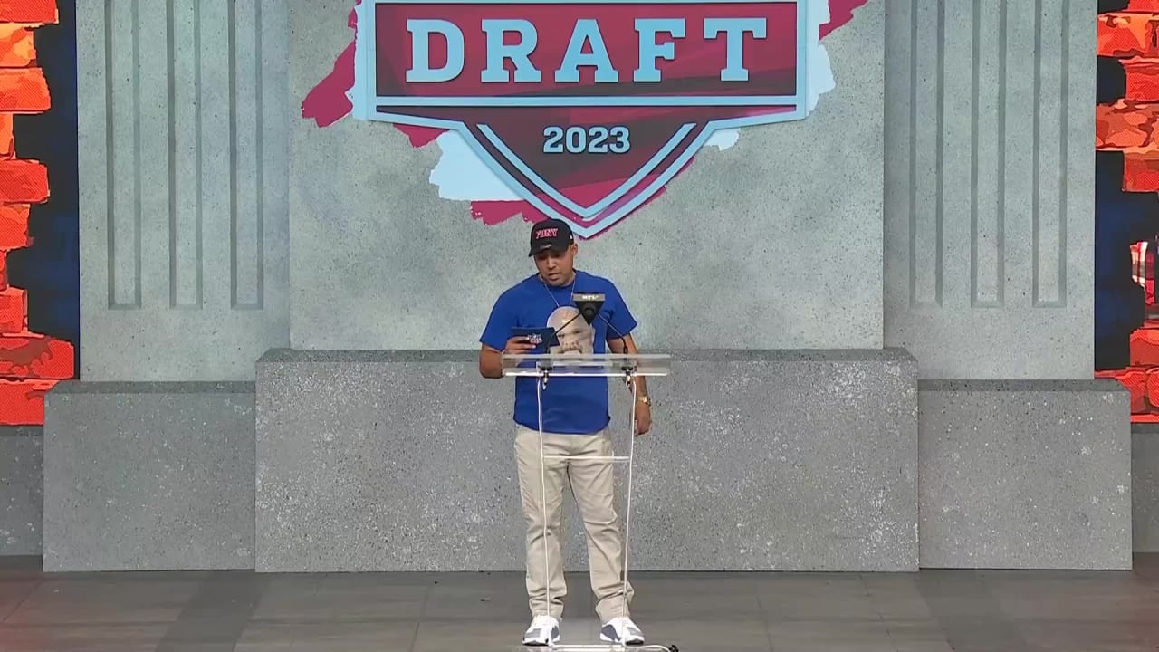 2023 Mr. Irrelevant reacts to Rams drafting him with final pick