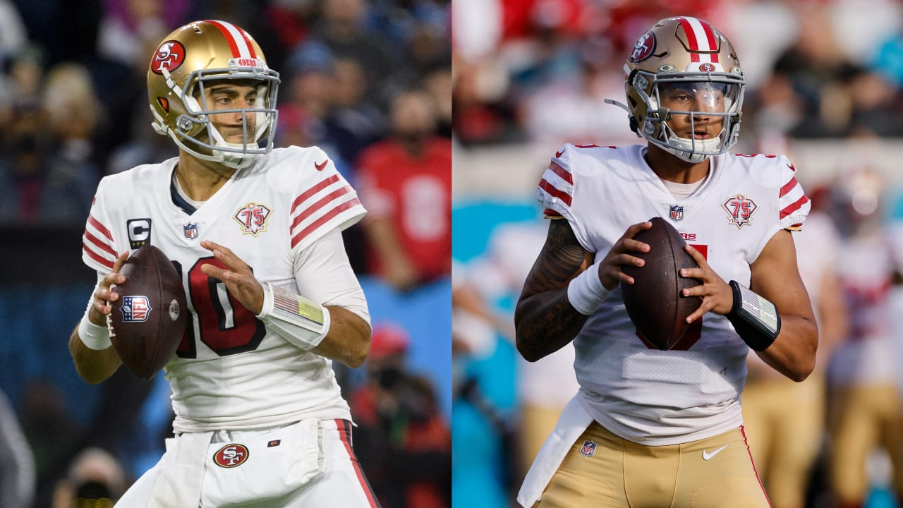 49ers' Jimmy Garoppolo remains sidelined, increasing chances Trey Lance  will start
