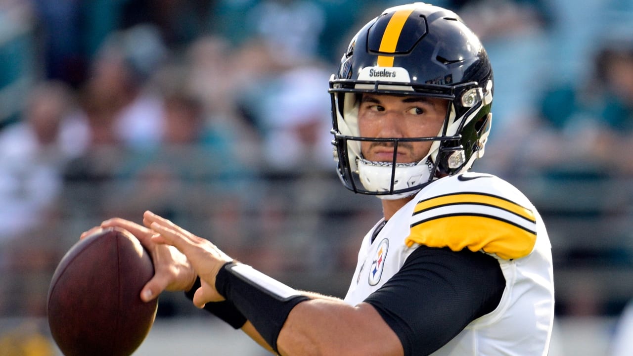 Pittsburgh Steelers QB Mitchell Trubisky pushes back on