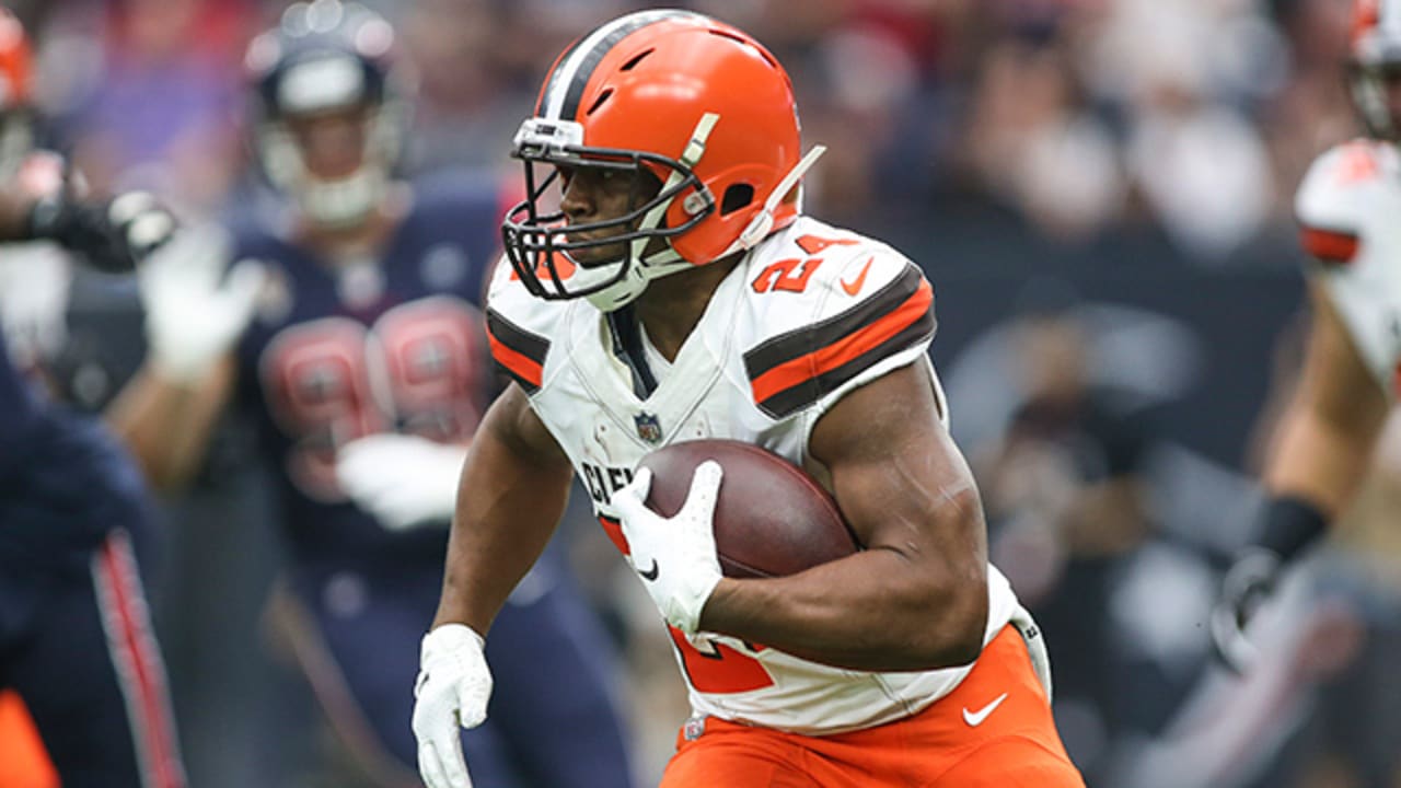 Nick Chubb Hits The Cutback Lane For Browns' First Td