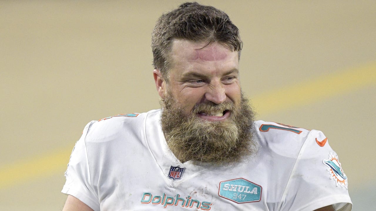 Ryan Fitzpatrick leaving Dolphins for Washington Football Team