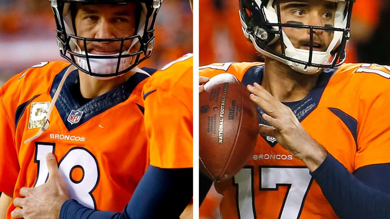 Broncos should start Brock Osweiler over Peyton Manning