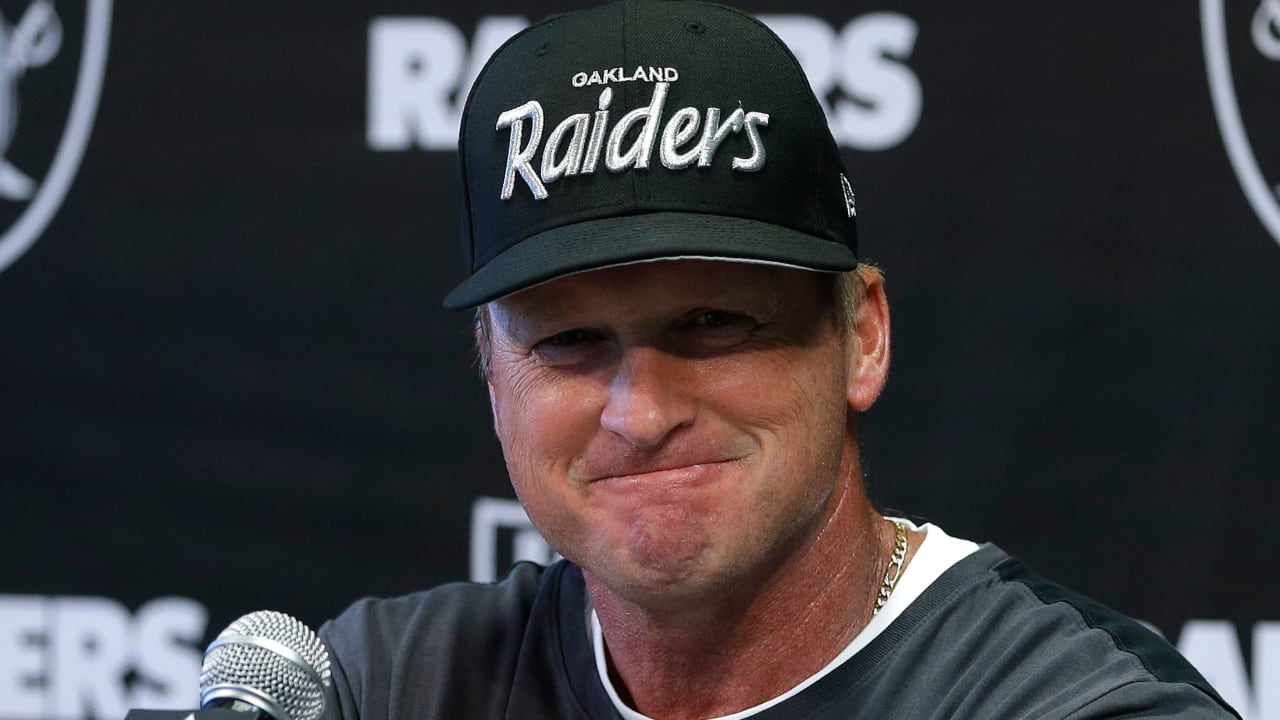 Jon Gruden Raiders: Five Ridiculous Moments From Raiders Press Conference -  Sports Illustrated